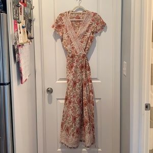 Amazon Maxi Wrap Dress